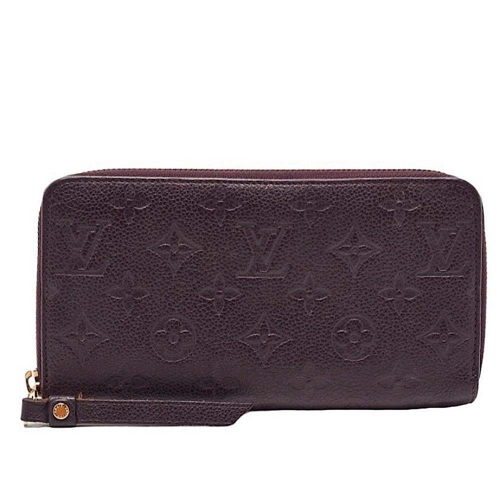 ❌ SOLD‼️ Louis Vuitton Monogram Empreinte Organizer Leather Wallet
